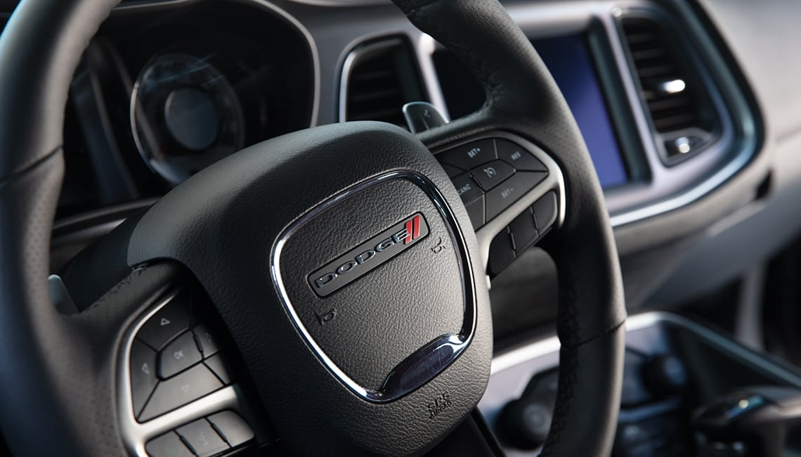 2022 Dodge Charger dash and wheel