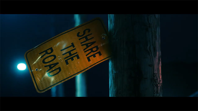 Dodge Demon blows sign down