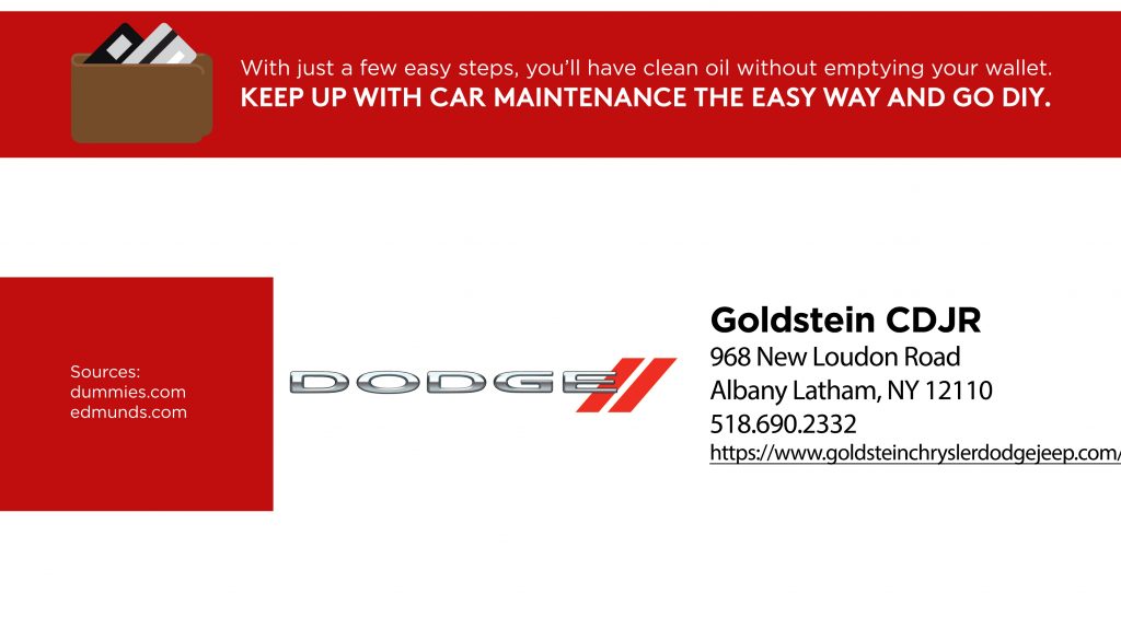 How To Change Your Oil Goldstein Chrysler Jeep Dodge Ram Blog