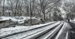 Icy and snowy road | Goldstein Chrysler Jeep Dodge RAM