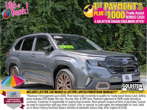 2025 Subaru Forester Hybrid Sport Hybrid