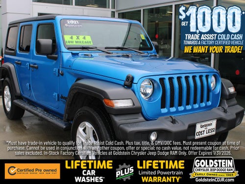 2021 Jeep Wrangler Unlimited Unlimited Sport S
