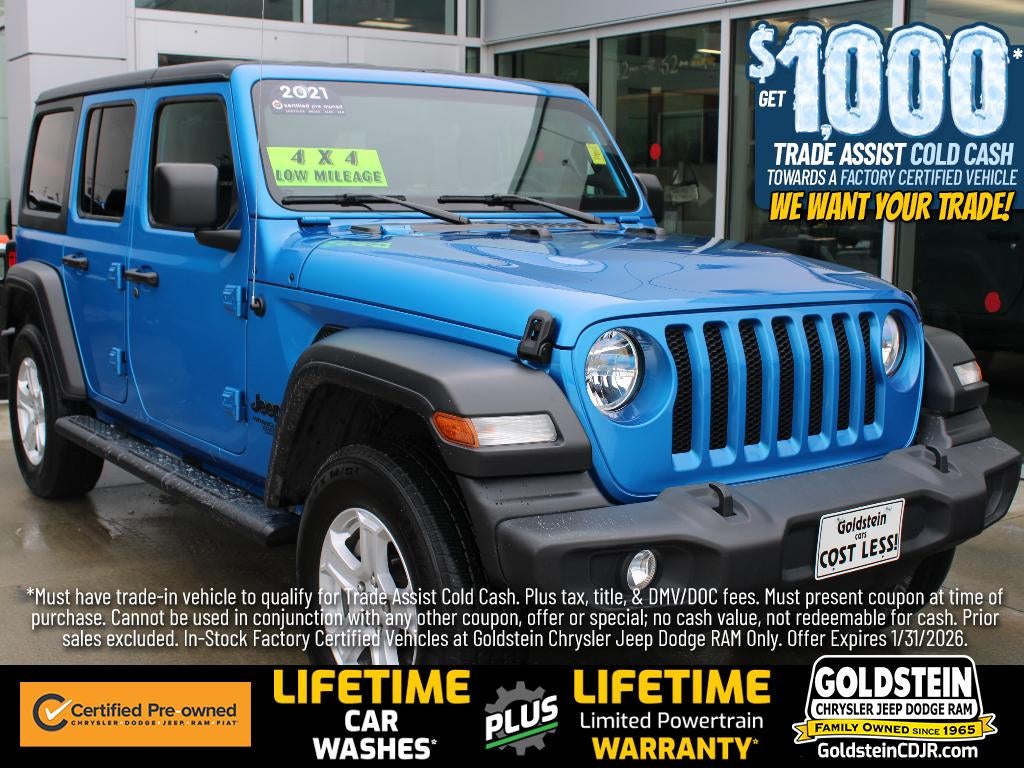 2021 Jeep Wrangler Unlimited Unlimited Sport S