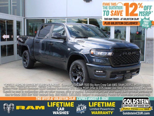 2026 RAM 1500 Big Horn
