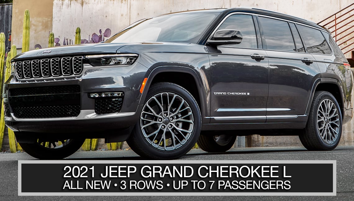 ALL NEW Jeep Grand Cherokee L - WITH 3 ROWS