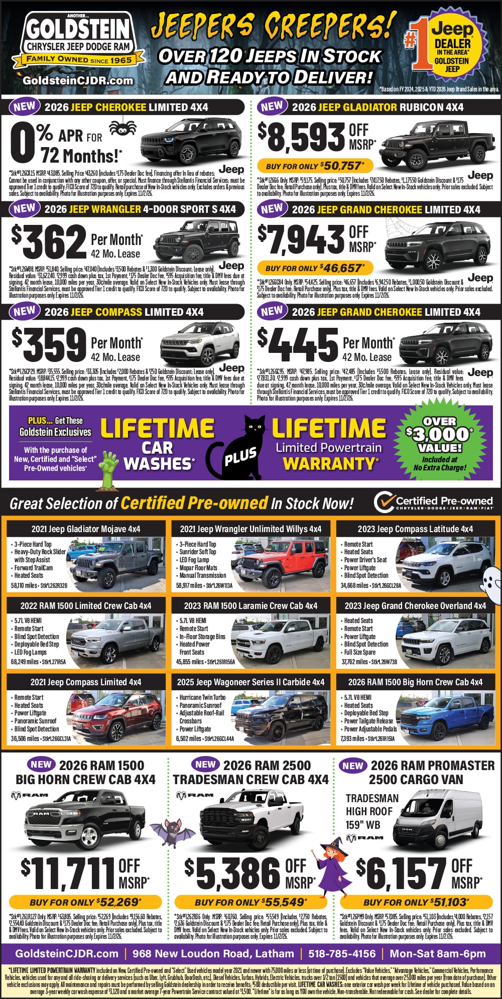 Goldstein CDJR Print Specials!